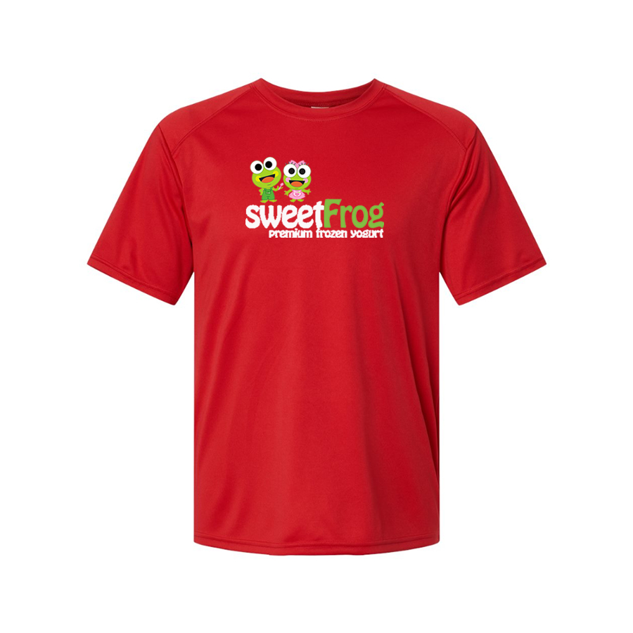 Men's Sweet Frog Frozen Polyester T-Shirt