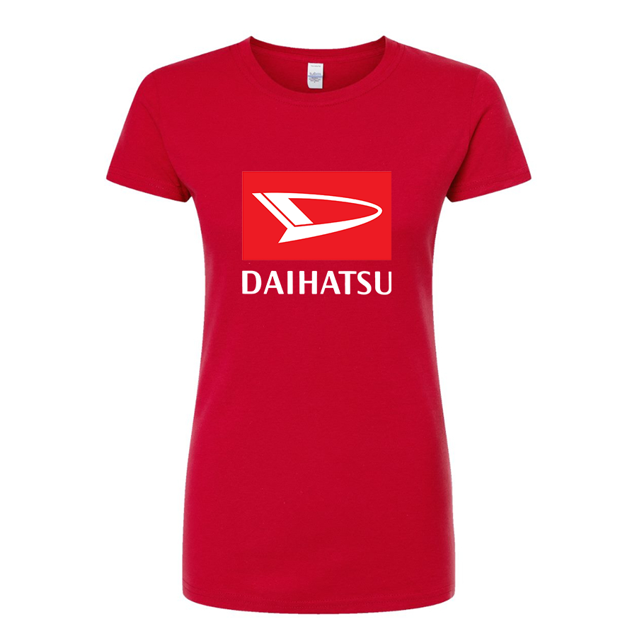 Women’s Daihatsu Car Truck Round Neck T-Shirt