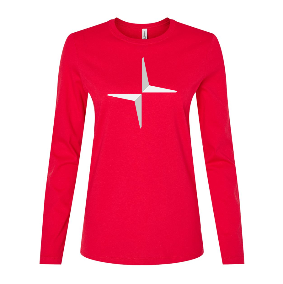 Women's Polestar Electric Car Long Sleeve T-Shirt