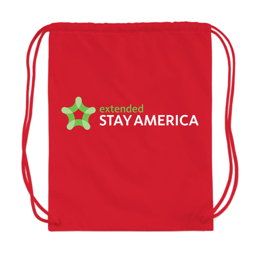 Extended Stay America Drawstring Bag