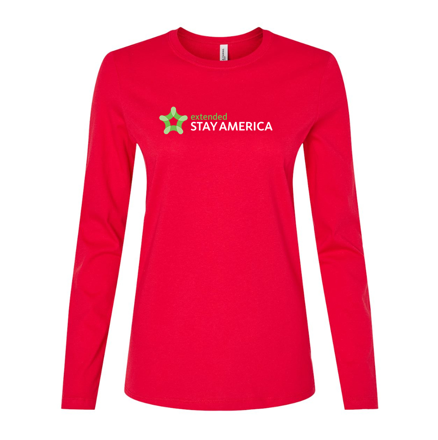 Women's Extended Stay America Long Sleeve T-Shirt