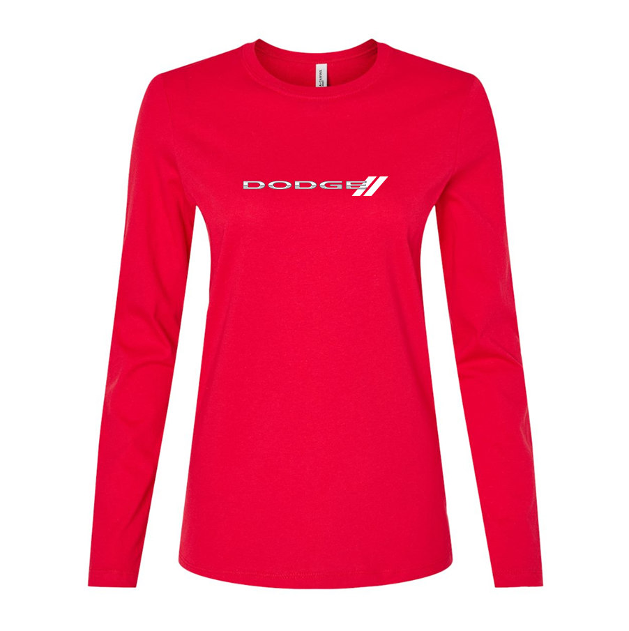 Women's Dodge Car   Long Sleeve T-Shirt