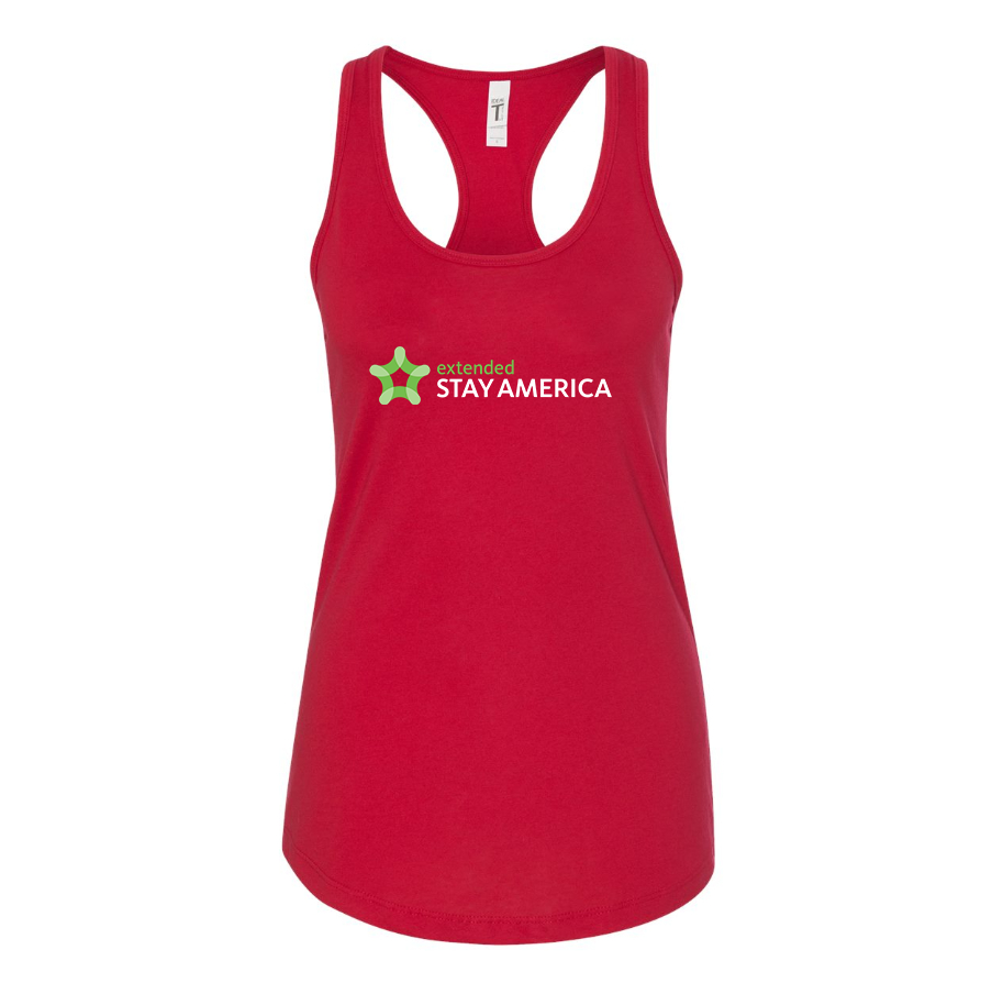 Women's Extended Stay America Racerback Tank Top