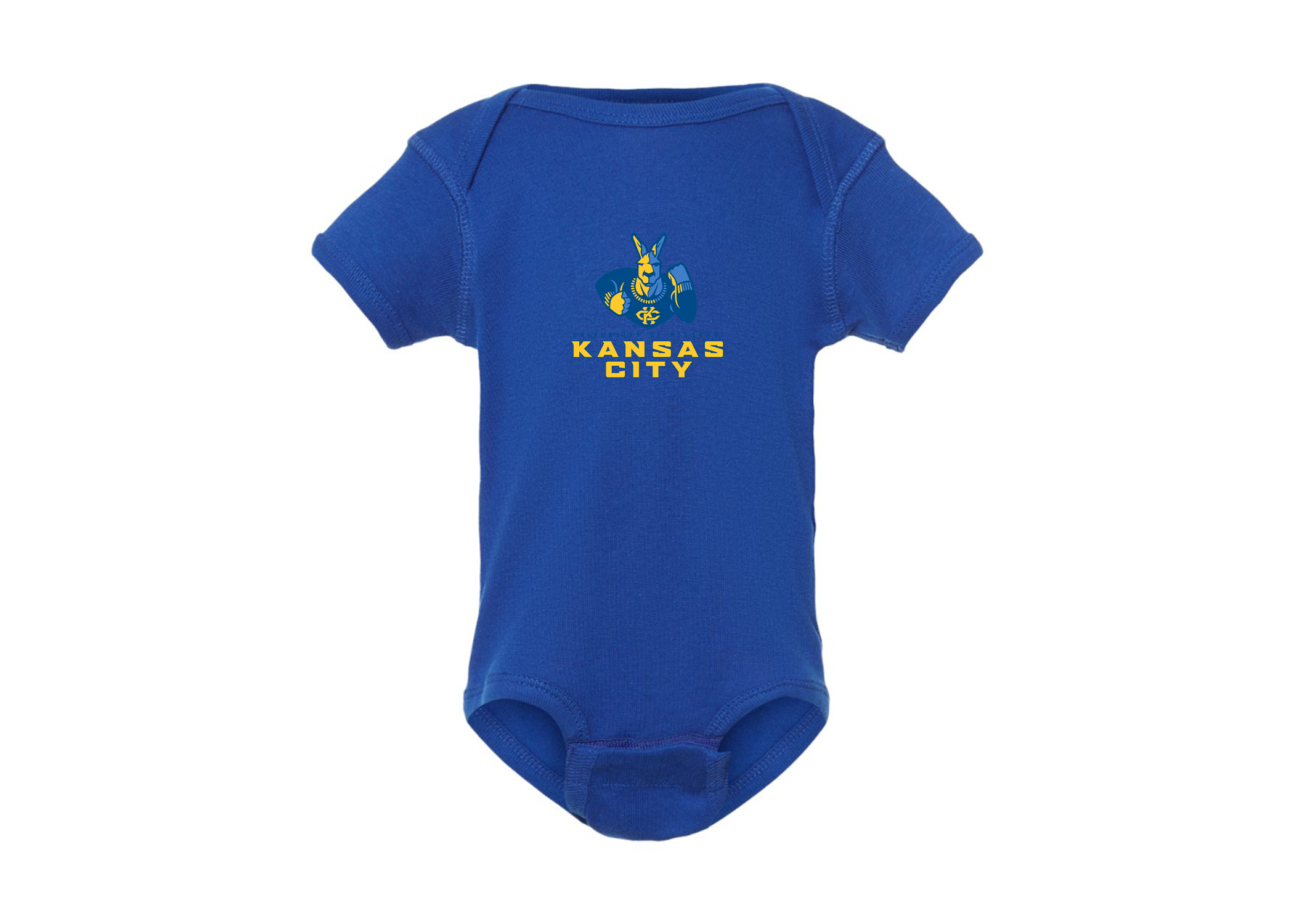 UMKC Kangaroos Rabbit Skins Infant Baby Rib Bodysuit
