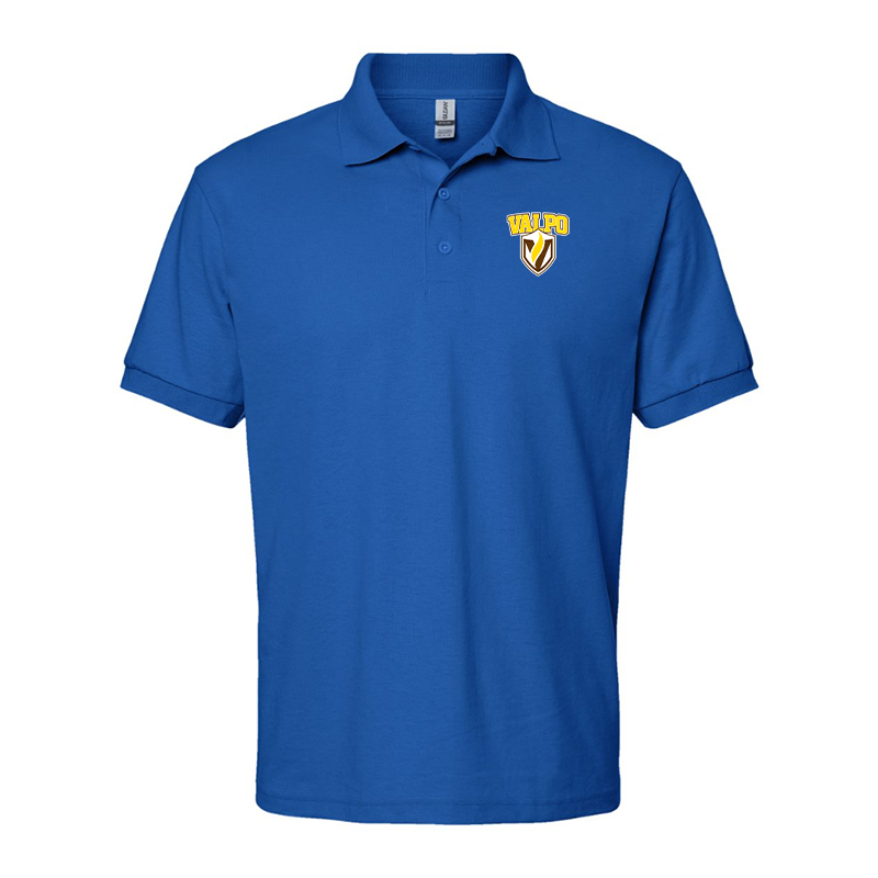 Men's Valparaiso Crusaders Gildan Dry Blend Jersey Polo