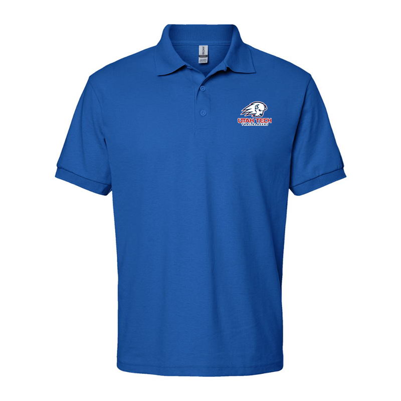 Men's Utah Tech Trailblazers Gildan Dry Blend Jersey Polo