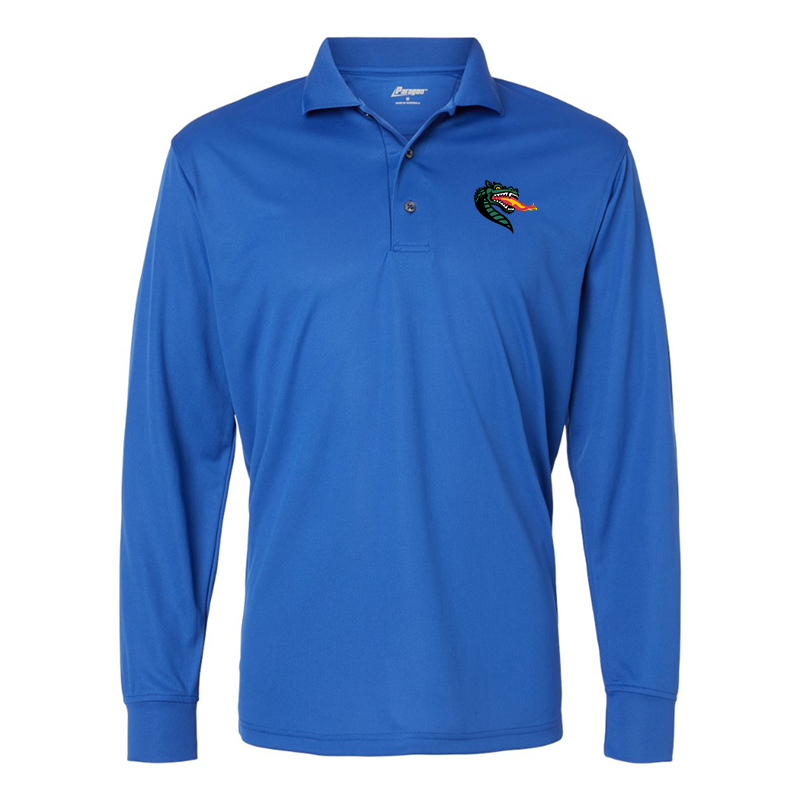 Men's UAB Blazers Paragon Prescott Long Sleeve Polo