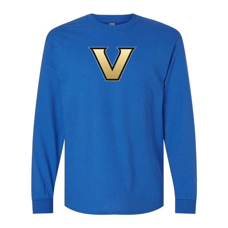 Men's Vanderbilt Commodores Gildan Heavy Cotton Long Sleeve T-Shirt