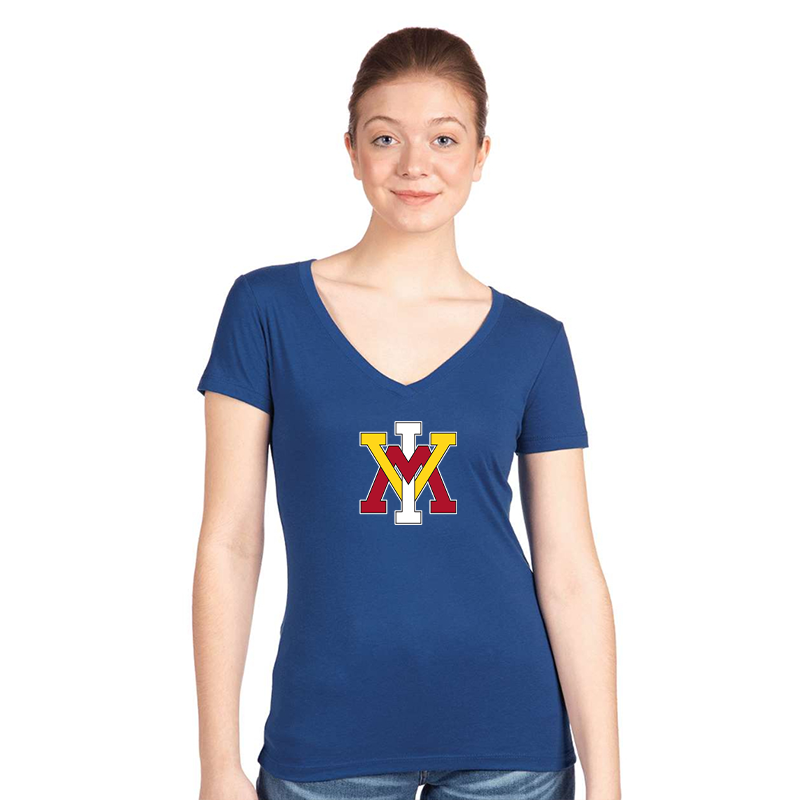 Women's VMI Keydets  Next Level V-Neck T-Shirt