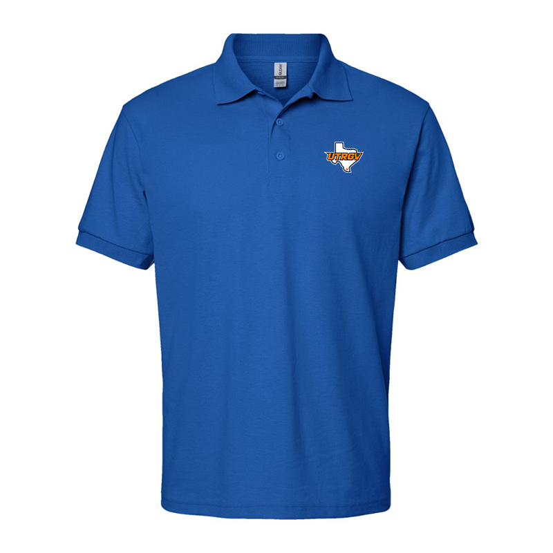 Men's UTRGV Vaqueros Gildan Dry Blend Jersey Polo