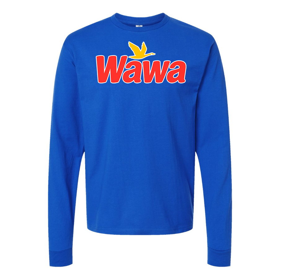 Men's Wawa Gas Station  Long Sleeve T-Shirt