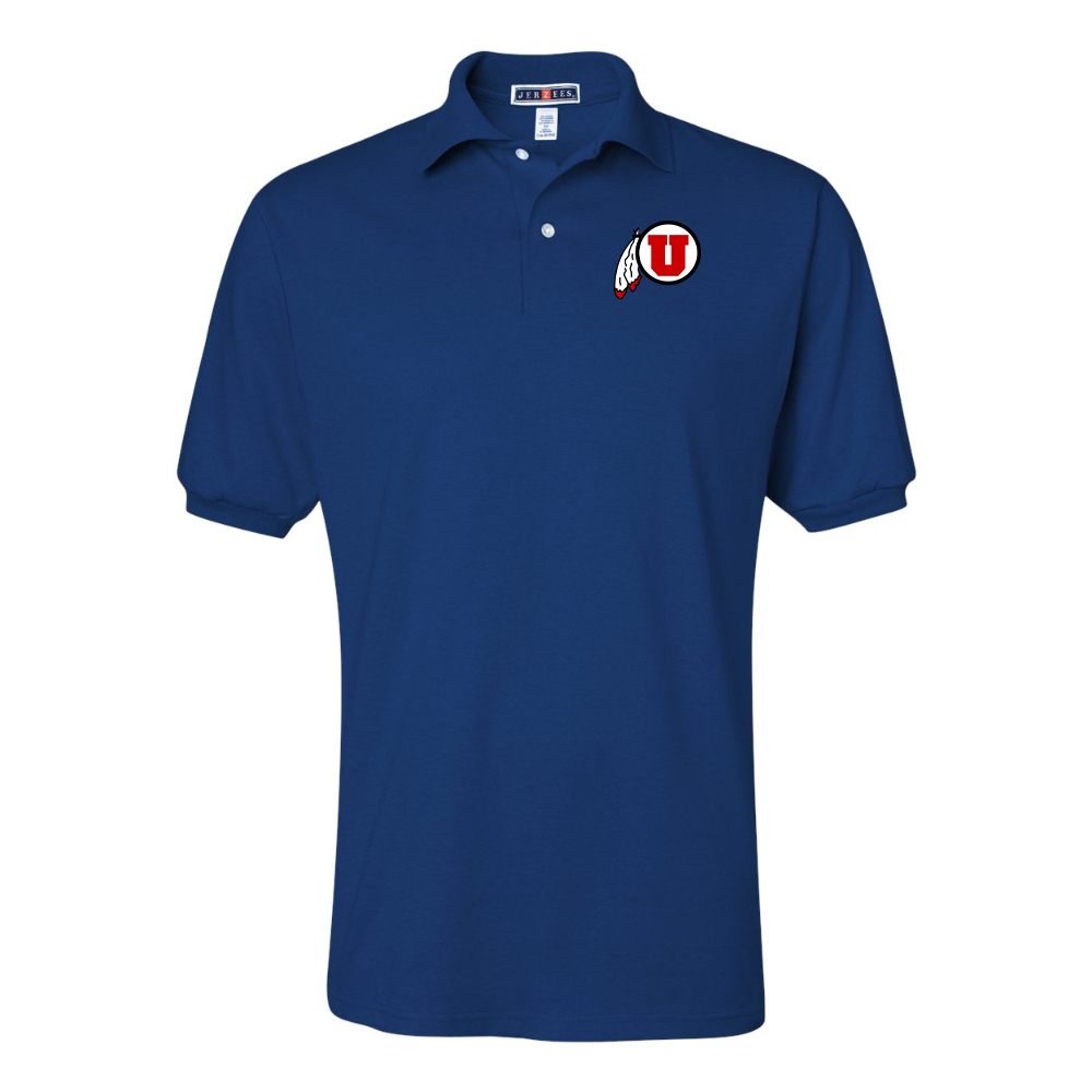 Men's Utah Utes  JERZEES  SpotShield polo