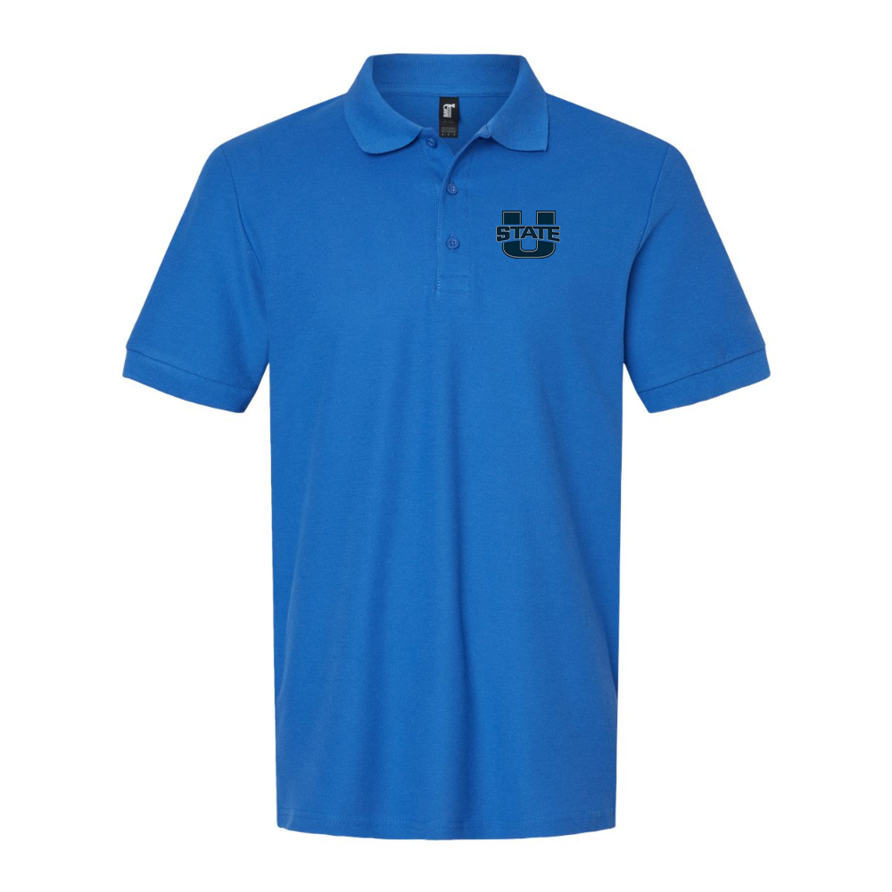 Men's Utah State Aggies Gildan Hammer Pique Polo