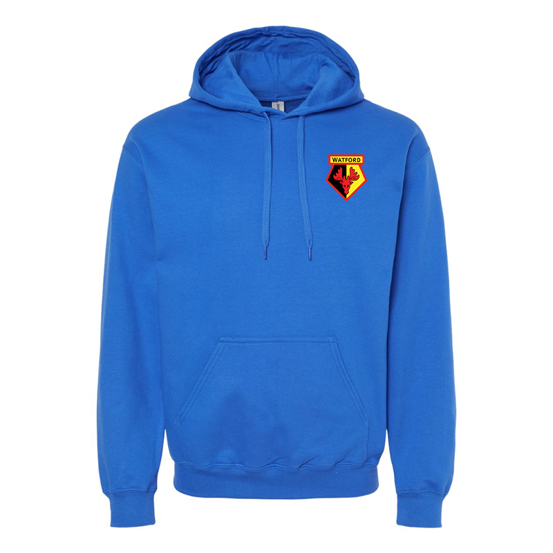 Men's Watford Soccer  Softstyle Midweight Hooded Sweatshirt