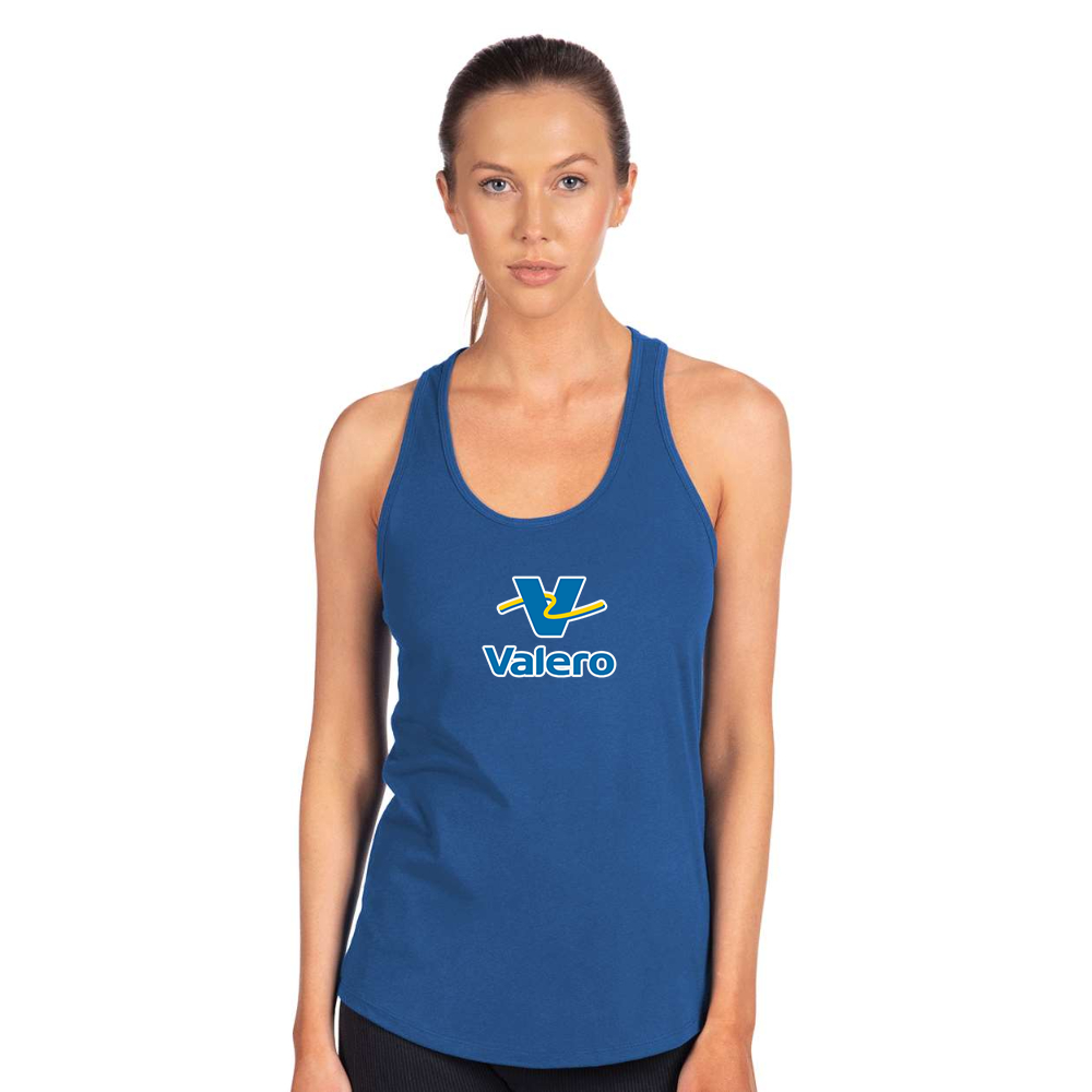 Women's Valero Gas Station Next Level Ideal Racerback Tank