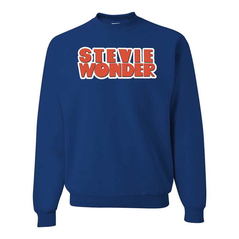 Men's Stevie-Wonder JERZEES NuBlend Crewneck Sweatshirt