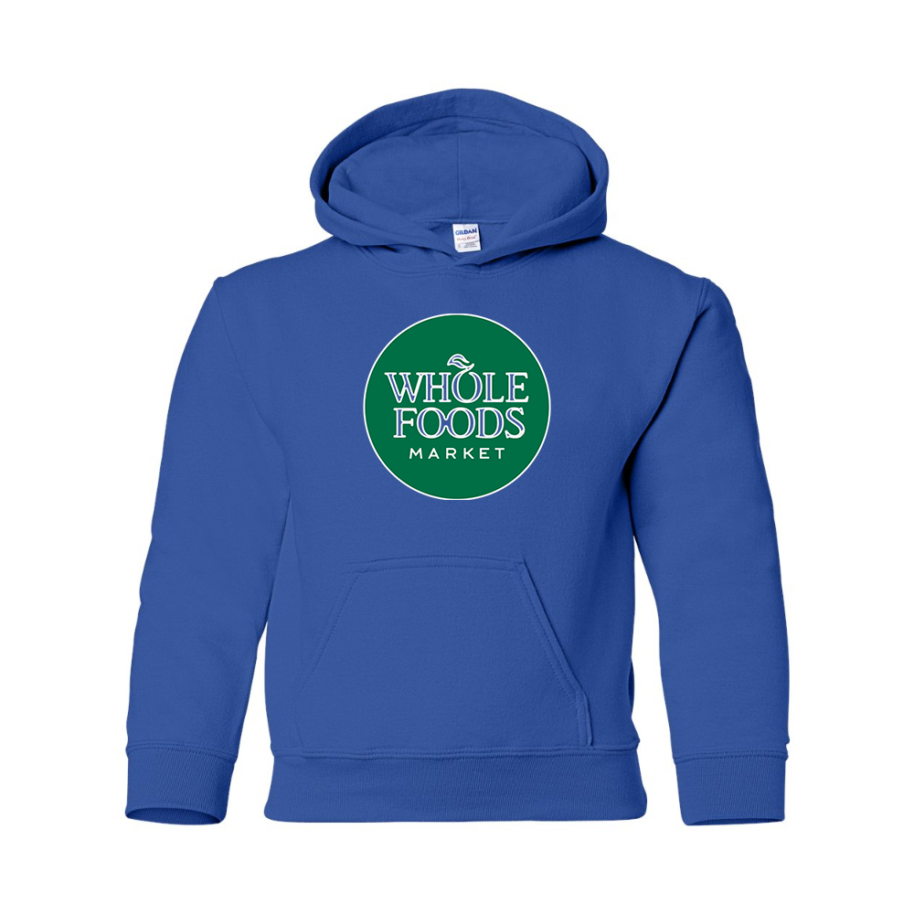 Youth Whole Foods Market Gildan Heavy Blend  Hooded Sweatshirt