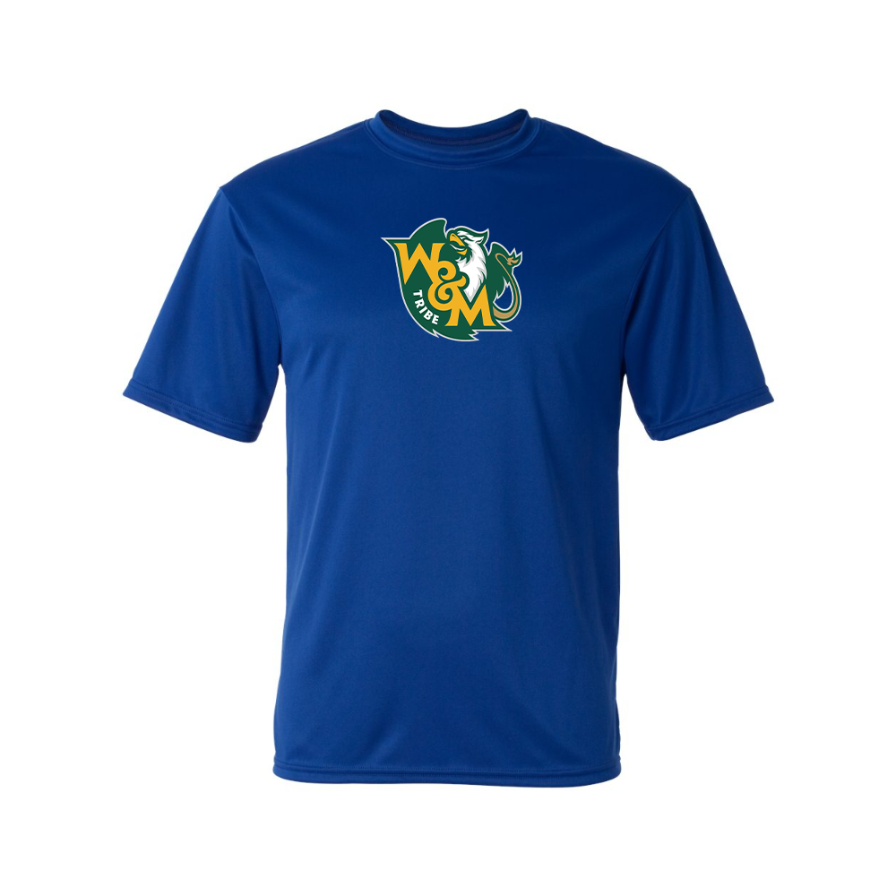 Men's William and Mary Tribe Polyester T-Shirt