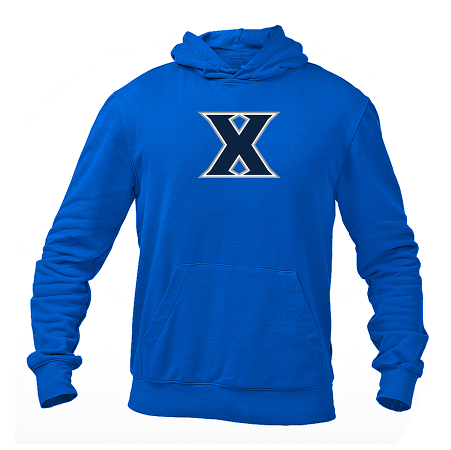 Men's Xavier Musketeers Gildan  Heavy Blend Hooded Sweatshirt