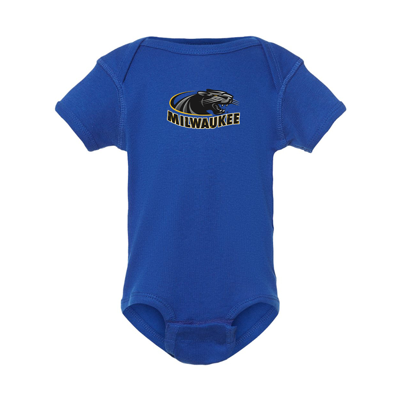 Wisconsin Milwaukee Panthers Rabbit Skins Infant Baby Rib Bodysuit