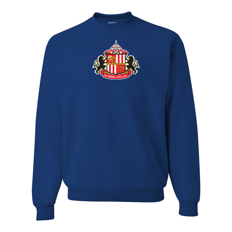 Men's  Sunderland AFC Soccer JERZEES NuBlend Crewneck Sweatshirt