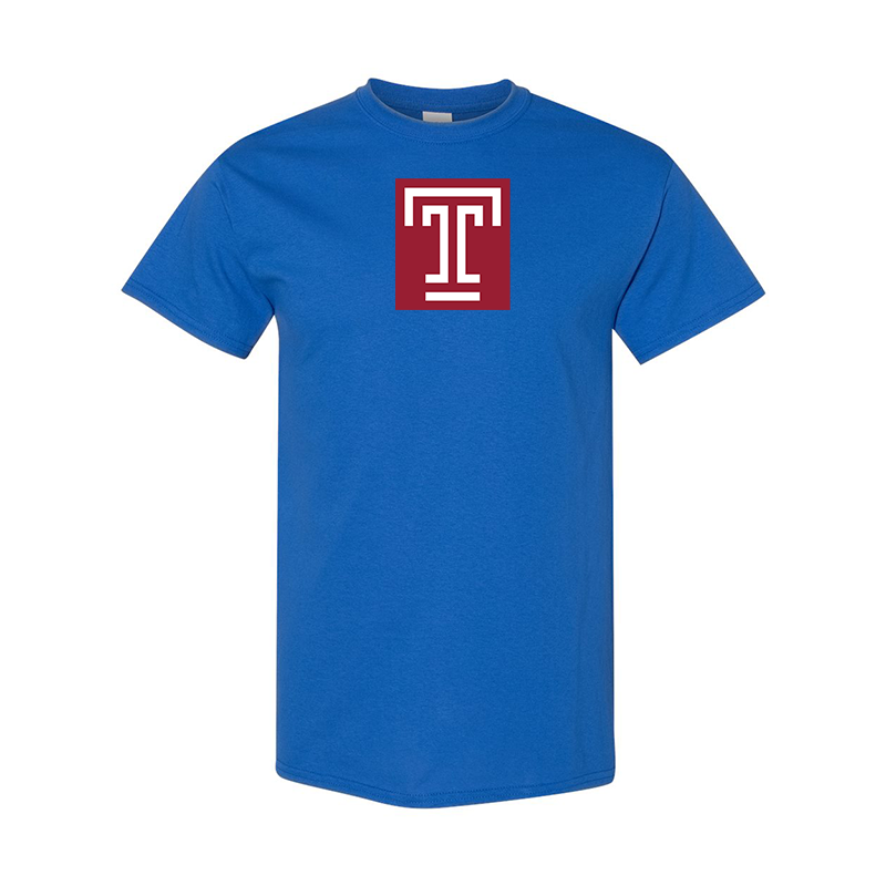 Men's Temple Owls Gildan Heavy Cotton T-Shirt