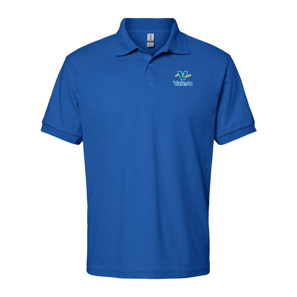 Men's  Valero Gas Station Gildan Dry Blend Jersey Polo