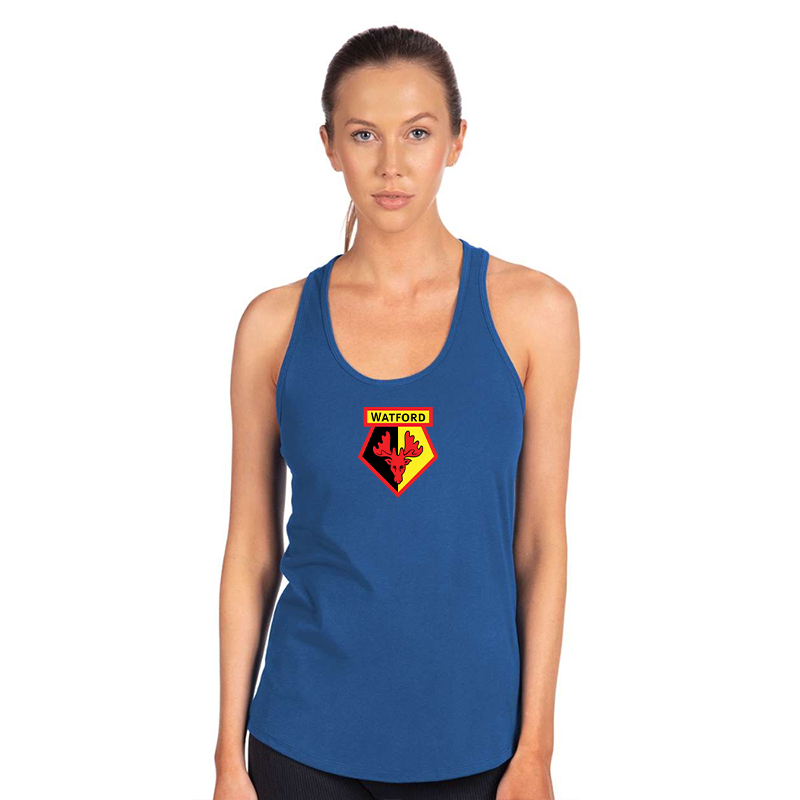 Women's Watford Soccer Next Level Ideal Racerback Tank