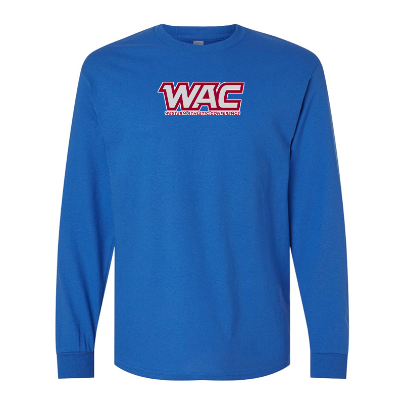 Men's Western Athletic Conference Gildan Heavy Cotton Long Sleeve T-Shirt