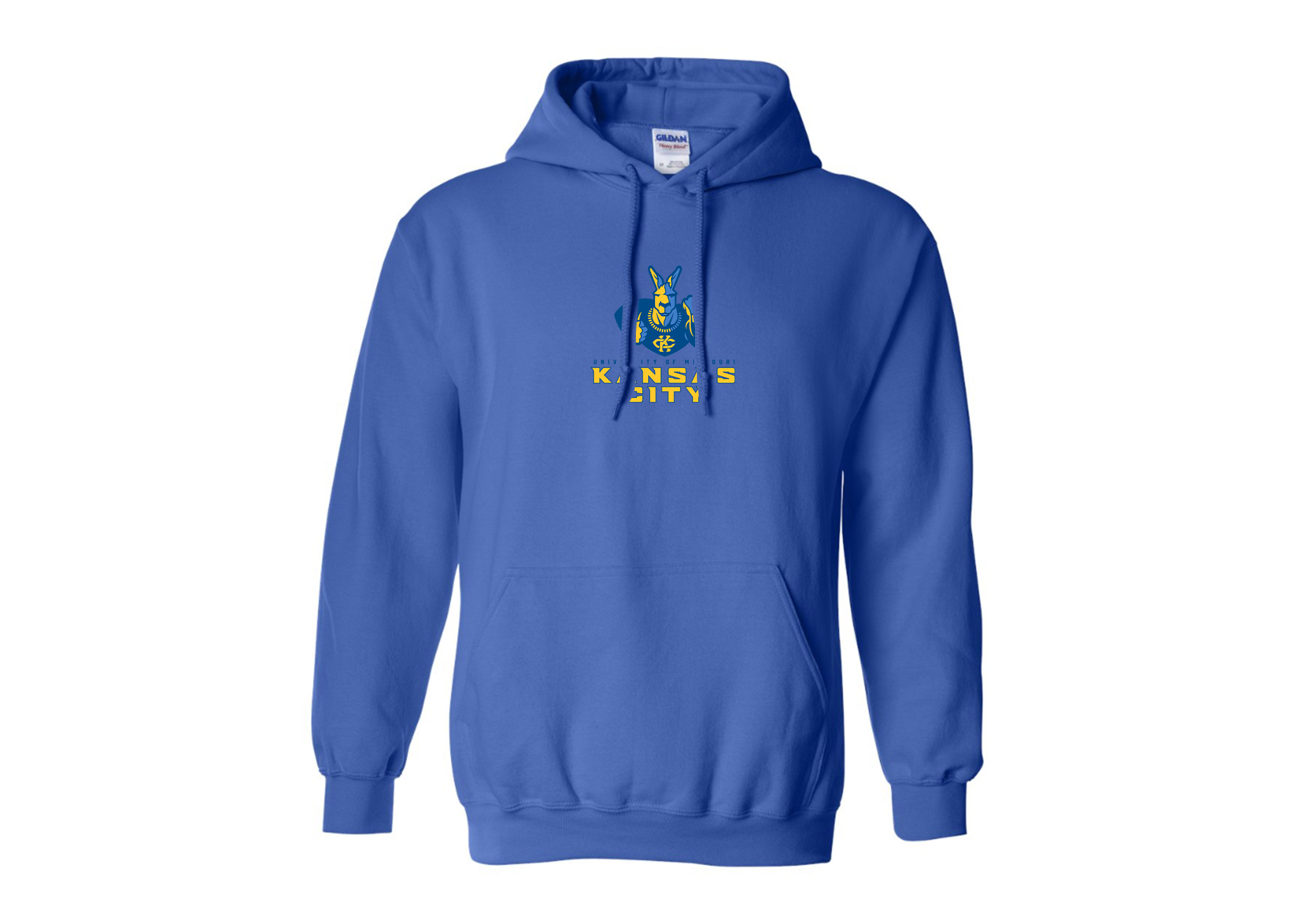 Men's UMKC Kangaroos Gildan Heavy Blend Hooded Sweatshirt