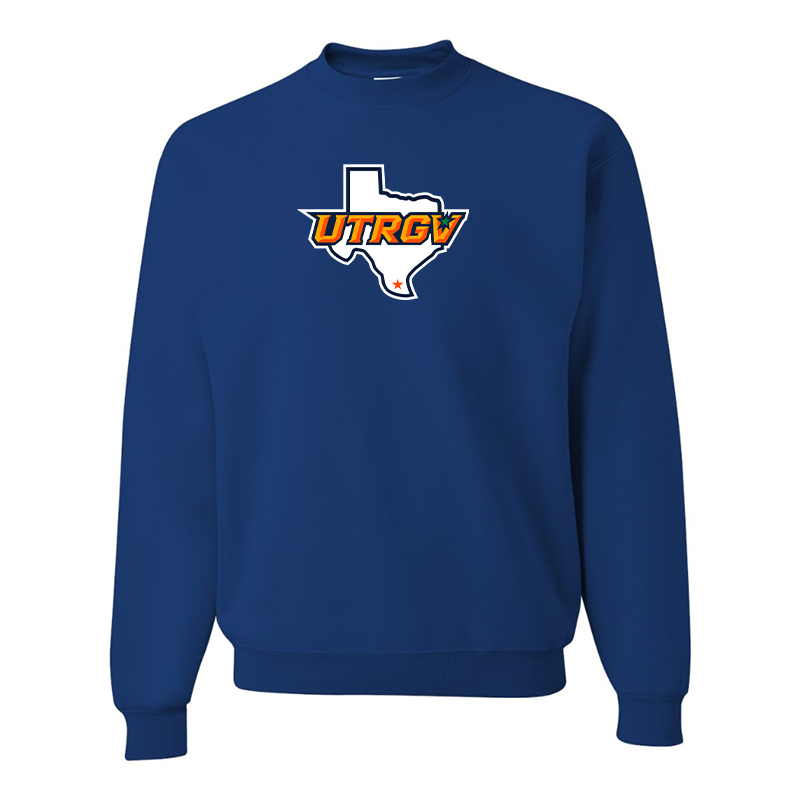 Men's UTRGV Vaqueros JERZEES NuBlend Crewneck Sweatshirt