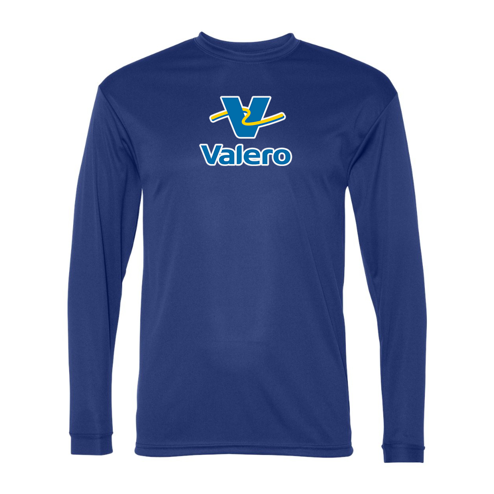 Men's Valero Gas Station Performance Long Sleeve T-Shirt