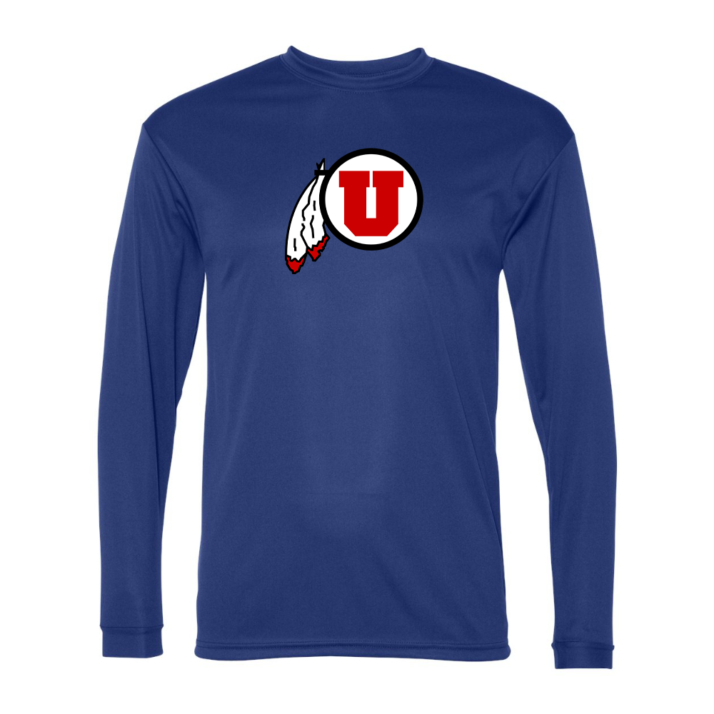 Men's Utah Utes Performance Long Sleeve T-Shirt
