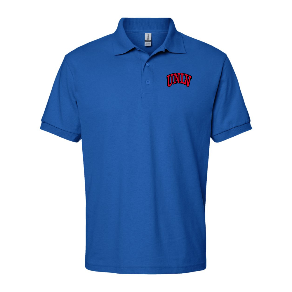 Men's UNLV Rebels Gildan Dry Blend Jersey Polo
