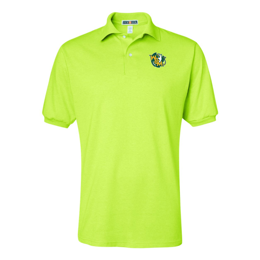 Men's William and Mary Tribe  JERZEES  SpotShield polo