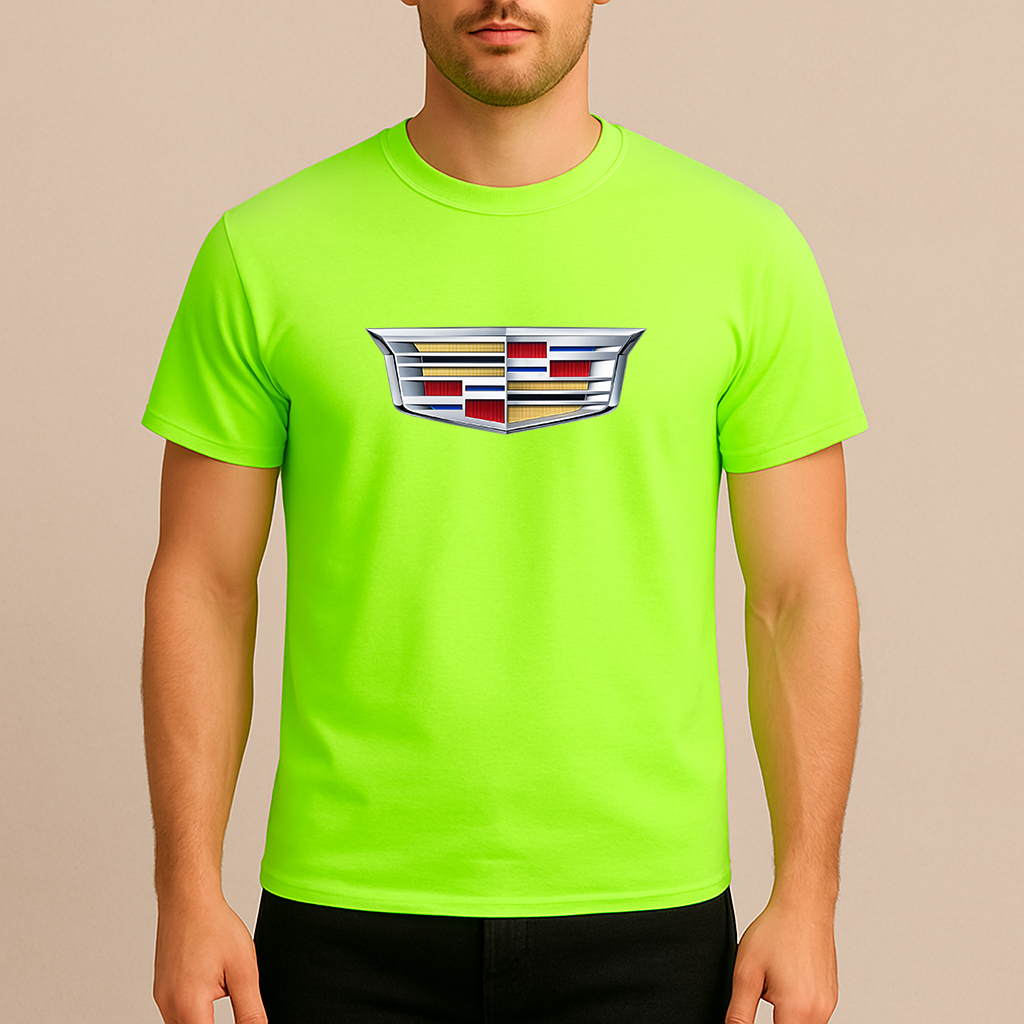 Men’s Cadillac Car Cotton T-Shirt