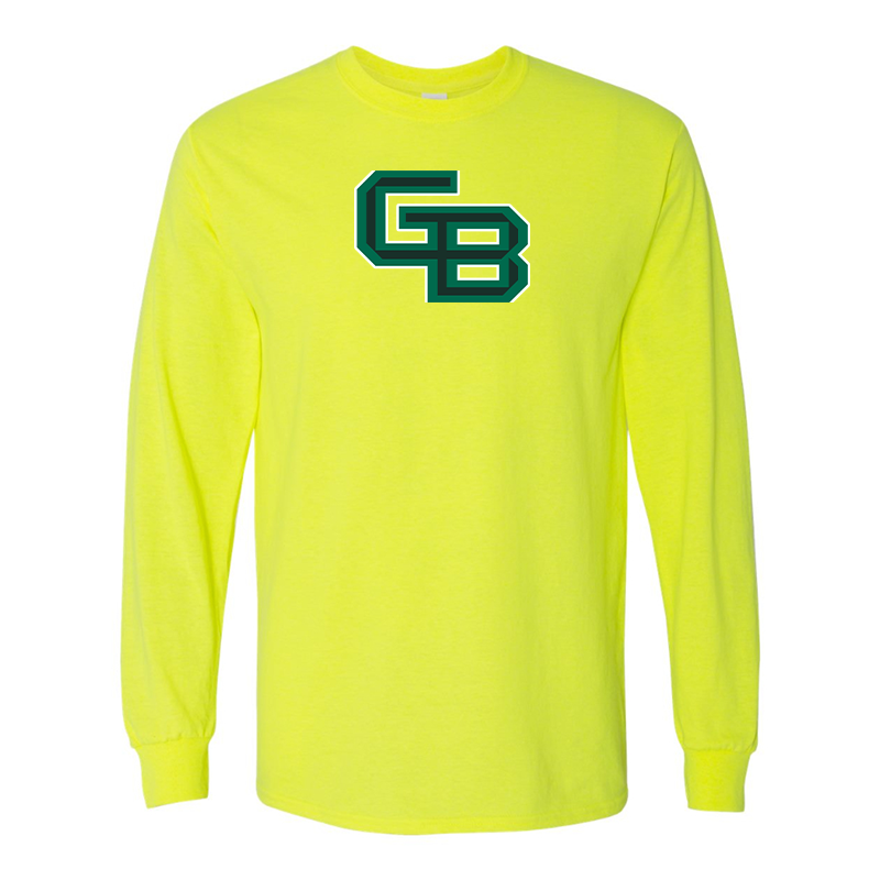 Men's Wisconsin Green Bay Phoenix Gildan Heavy Cotton Long Sleeve T-Shirt