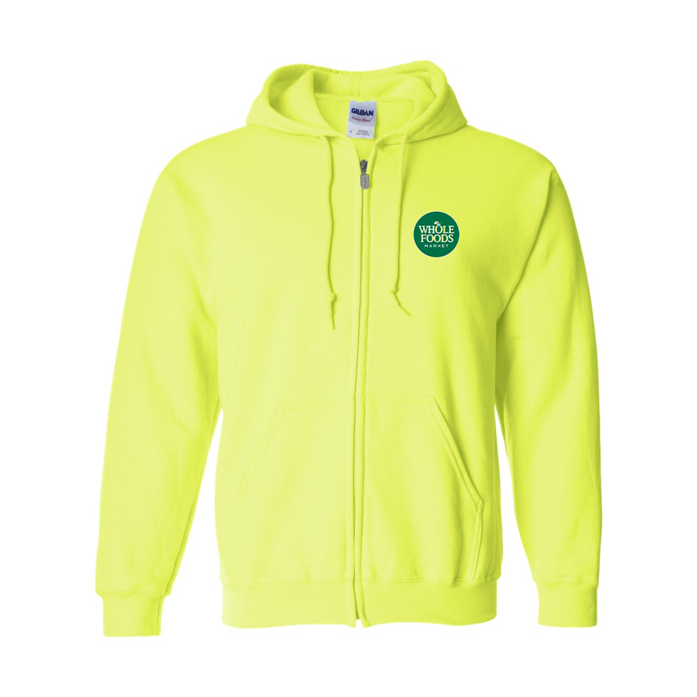 Men's Whole Foods Market  JERZEES NuBlend Full-Zip Hooded Sweatshirt