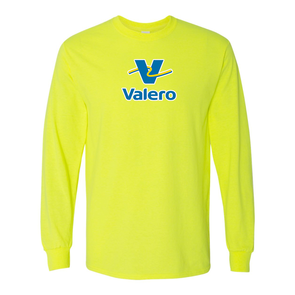 Men's Valero Gas Station Gildan Heavy Cotton Long Sleeve T-Shirt