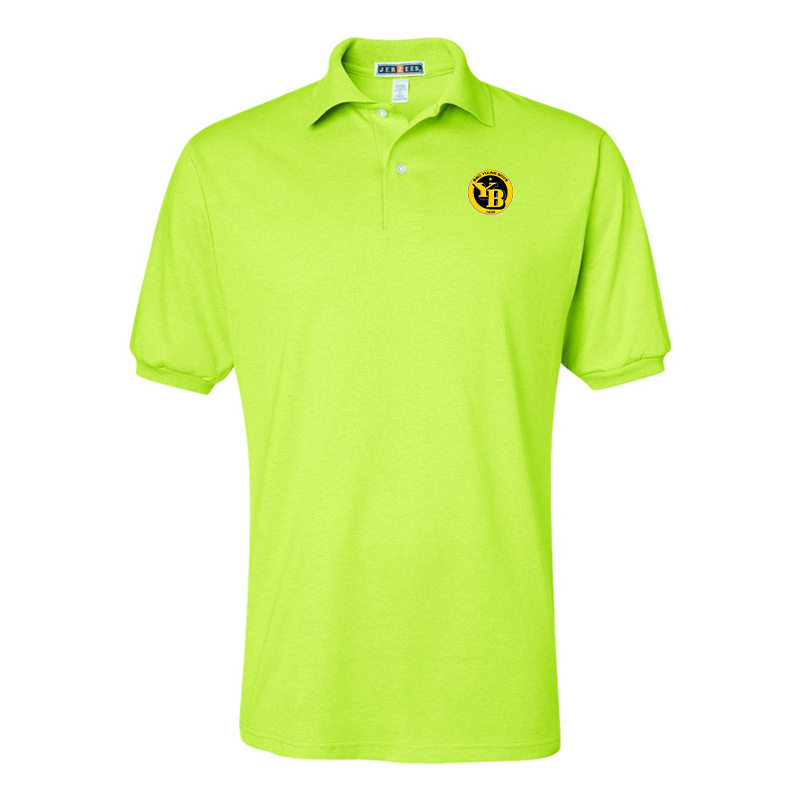 Men's Young Boys Soccer JERZEES  SpotShield polo