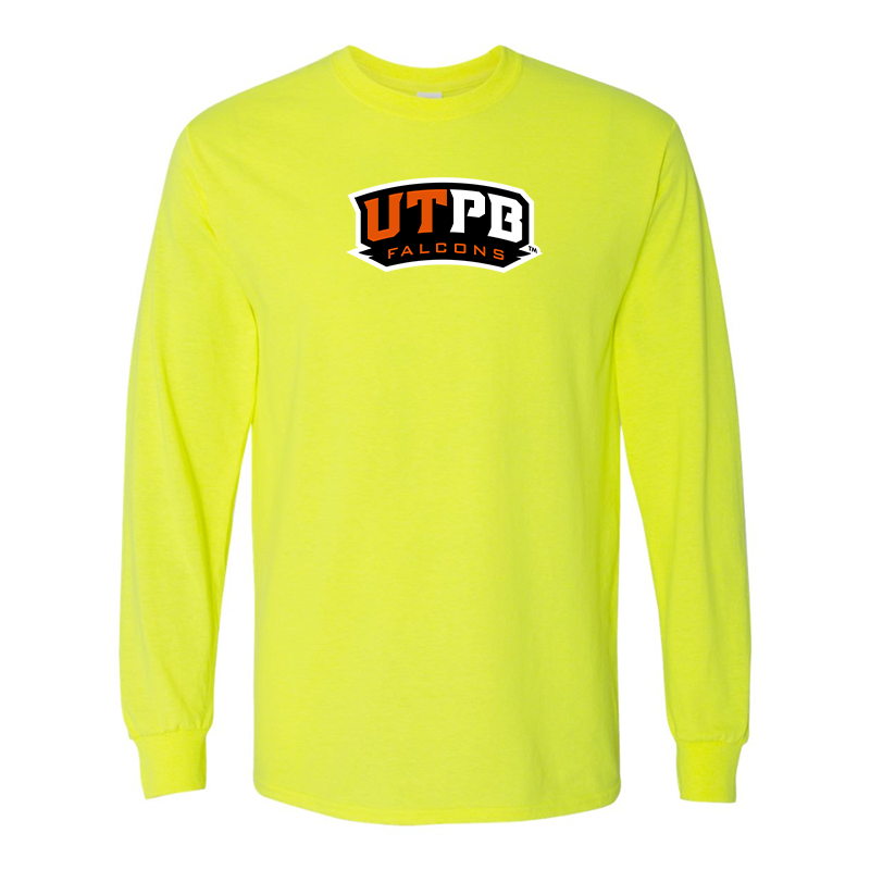 Men's  UTPB Falcons Gildan Heavy Cotton Long Sleeve T-Shirt
