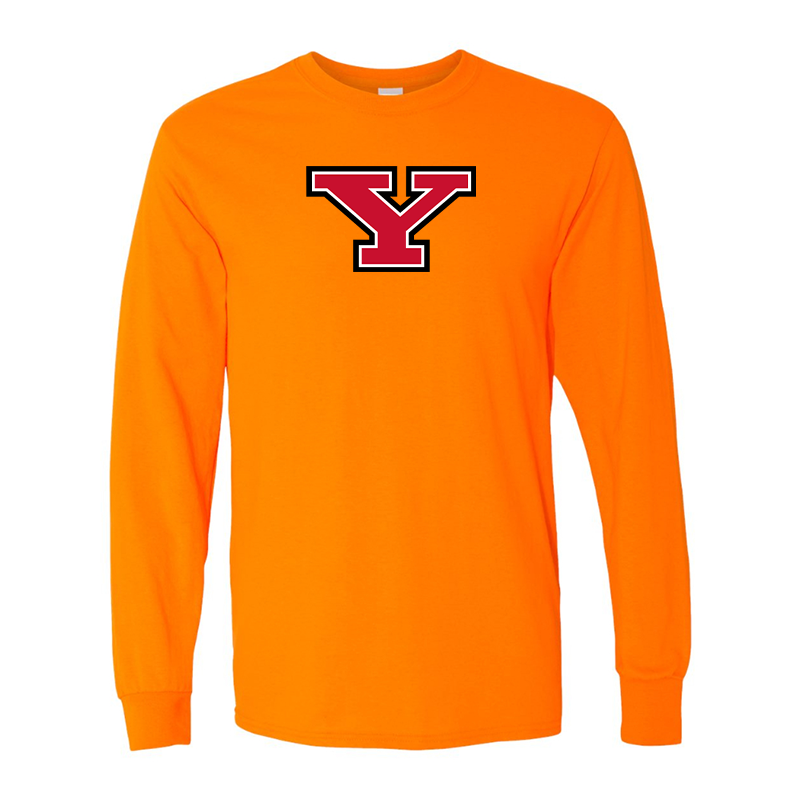 Men's Youngstown State Penguins Gildan Heavy Cotton Long Sleeve T-Shirt