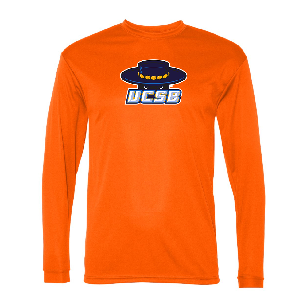 Men's UCSB Gauchos Performance Long Sleeve T-Shirt