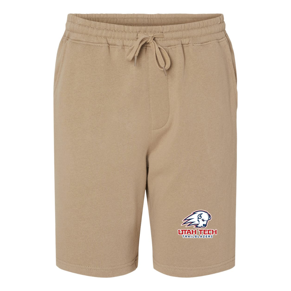 Men's  Utah Tech Trailblazers  Independent Trading Co Midweight Fleece Shorts