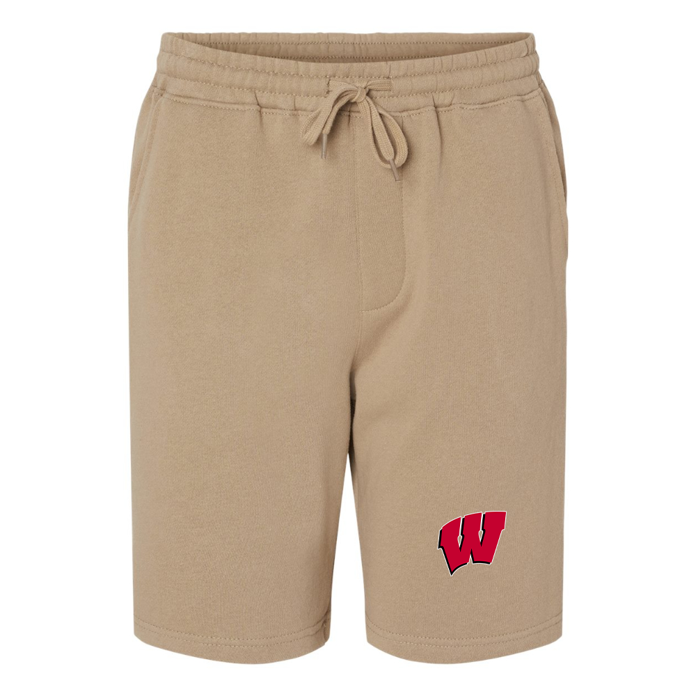 Men's Wisconsin Badgers Independent Trading Co Midweight Fleece Shorts