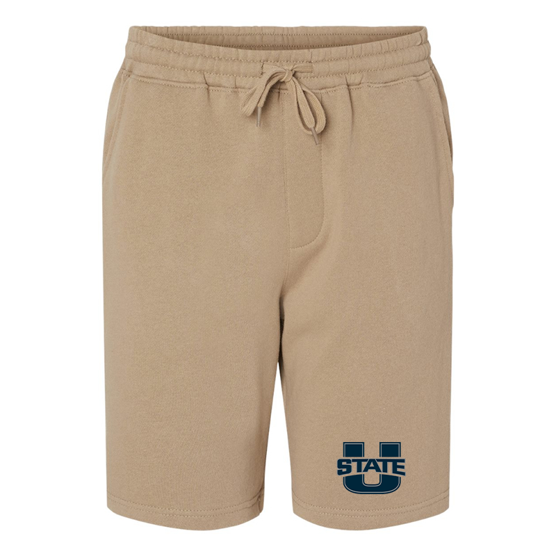 Men's Utah State Aggies Independent Trading Co Midweight Fleece Shorts