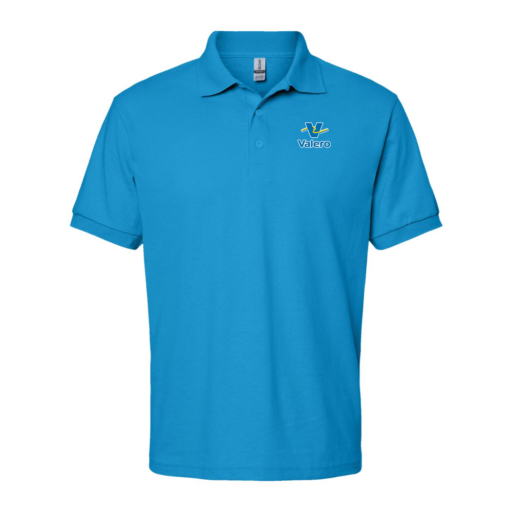 Men's  Valero Gas Station Gildan Dry Blend Jersey Polo
