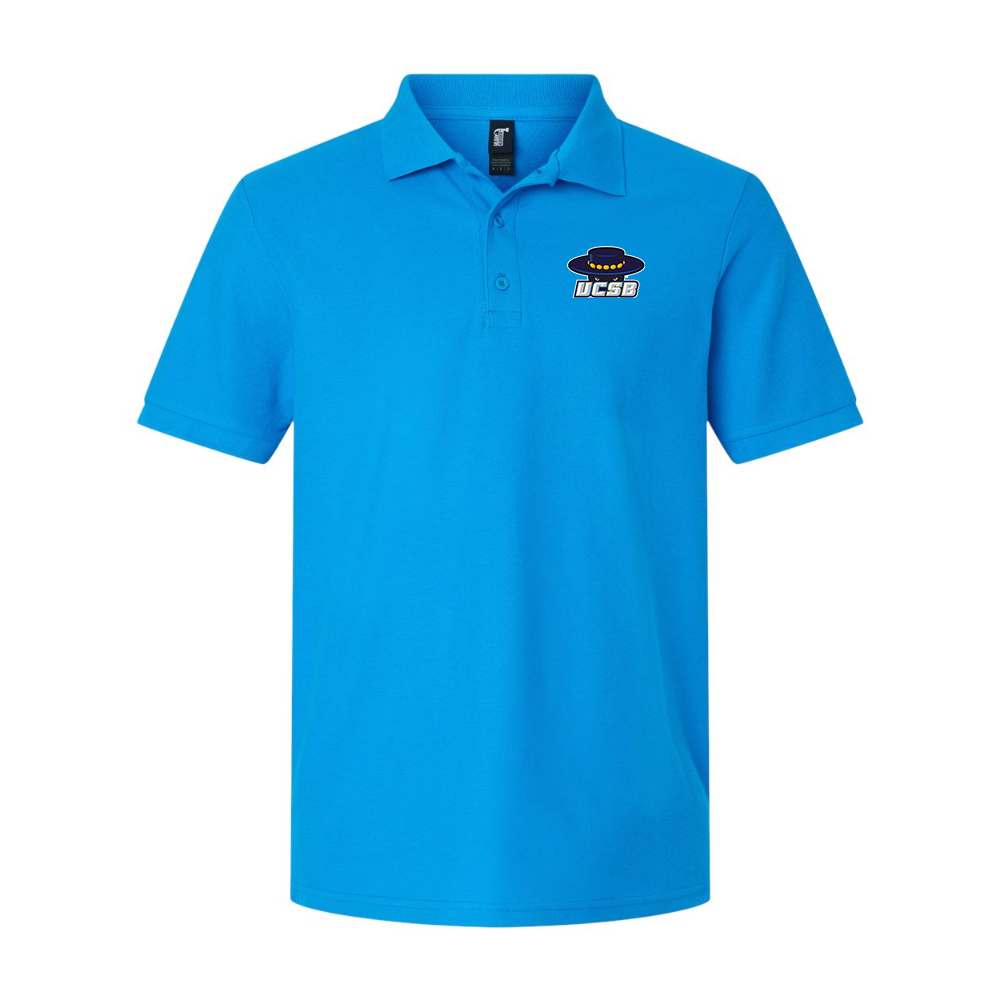 Men's UCSB Gauchos Gildan Hammer Pique Polo
