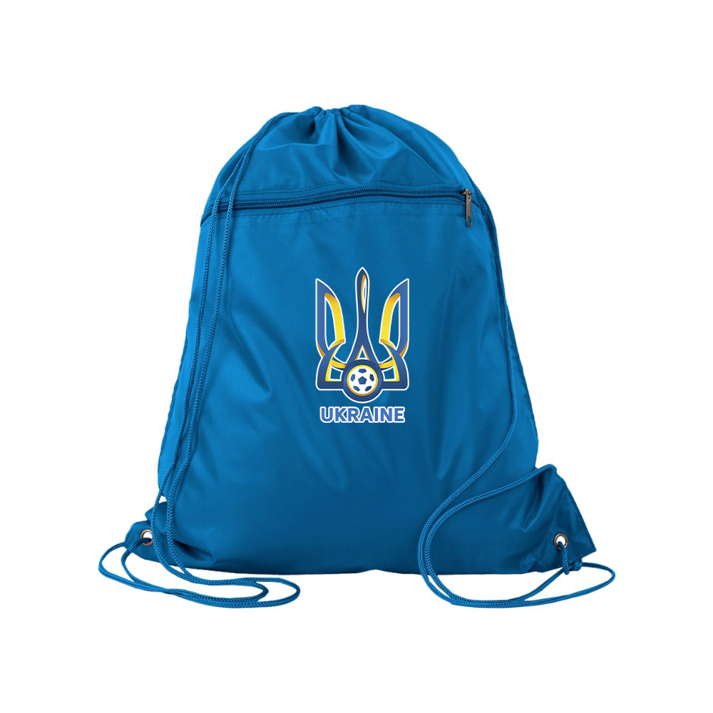Ukraine National Football Soccer Team Q-Tees - Polyester Cinchpack