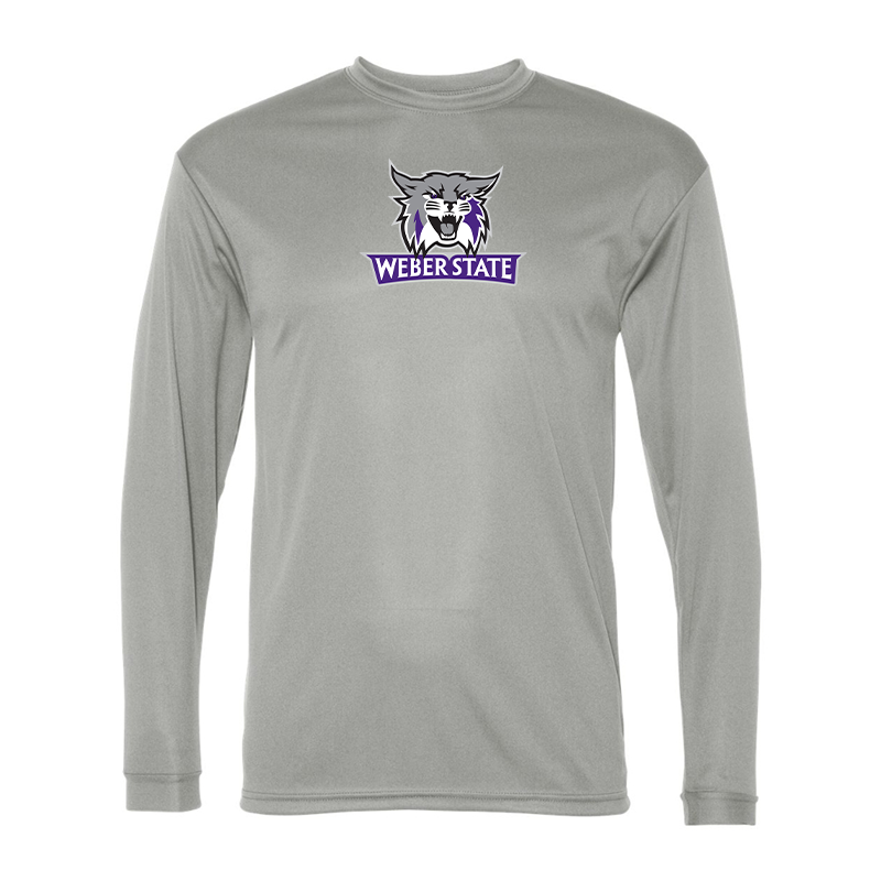Men's Weber State Wildcats  Performance Long Sleeve T-Shirt